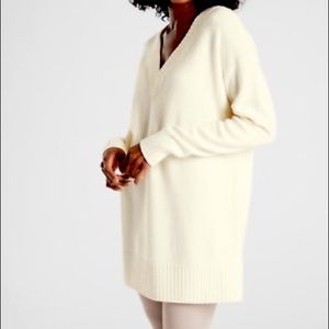 Athleta Cashmere Blend Tunic Sweater